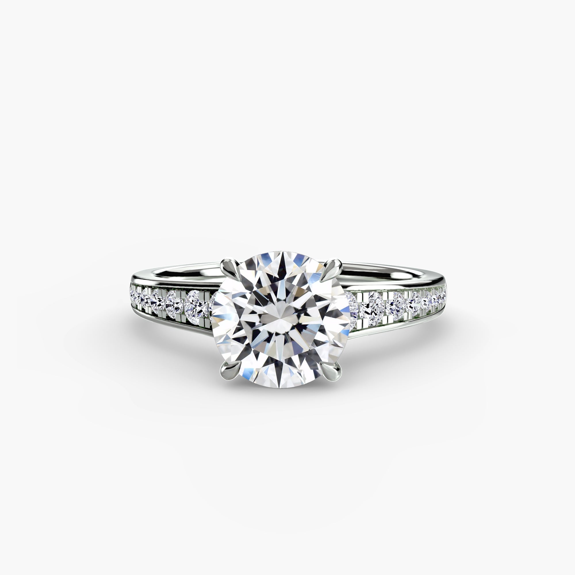 Solitaire with Pavé